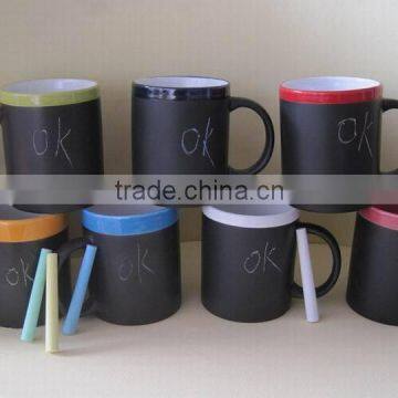 chalkboard ceramic custom mugs