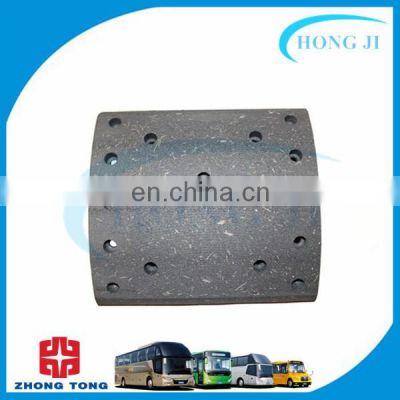 Brake shoe lining material for Zhongtong 153 bus rear brake block