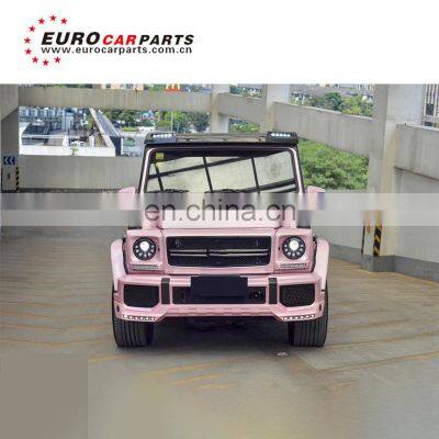 G-class Body Kit/bumper Set for MB G W463 G55 G500 G63 G65 2011~2015y to 2016 G800 B-style Brand New Look Tuning Set