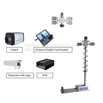 CFL182120S PULAITE MAST LIGHT WITH CAMERA SYSTEM