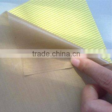 China manufacturer non-stick teflon tape with release paper thickness from 0.08 to 0.30mm