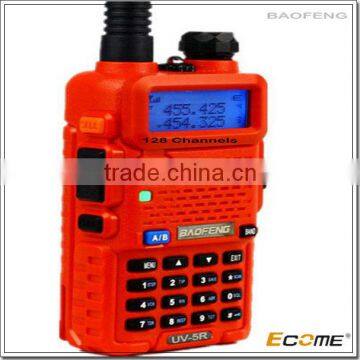 hot sale Ecome dual band UV-5R two way radio for baofeng walkie talkie