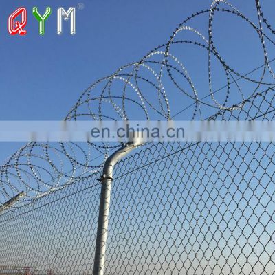 Metal Chain Link Security Mesh Airport Fence