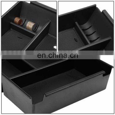 Interior Accessories Parts Silicone Armrest Rest Storage Box Center Control Console Organizer Tray For Ford F150 2011-2014 photo-5