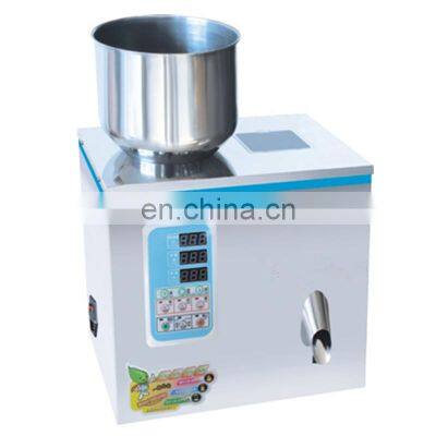 2-100g Bean Particle Filling Machine with Foot Pedal Stainless Steel