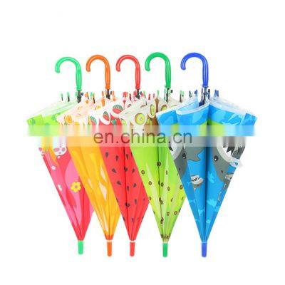 Poe Transparent Umbrella With, Full Printing Cartoon Design Kids Umbrellas/