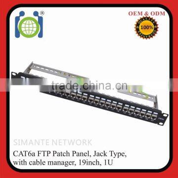 FTP CAT.6A 24 Port Patch Panel