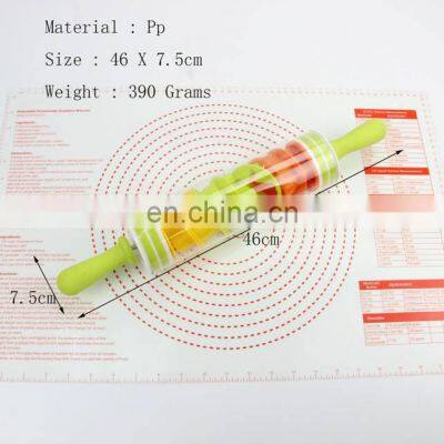 Multifunction Plastic Rolling Pin With Cookie Cutter photo-5