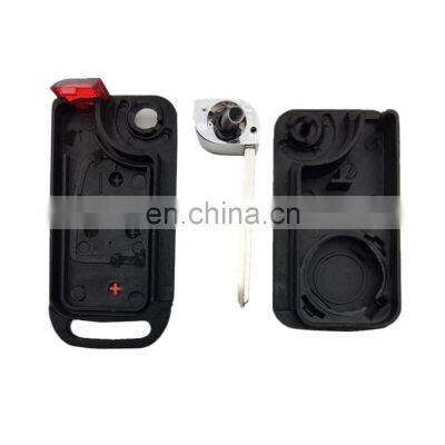 Flip Folding 2 + 1 3 Buttons Car Remote Smart Key Shell Case Fob For Mercedes Benz SLK E113 A C E S W168 W202 W203