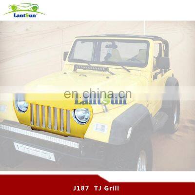 Lantsu J187 ABS Front Grille l for Jeep for Wrangler TJ 1997-2006 Factory Supplies