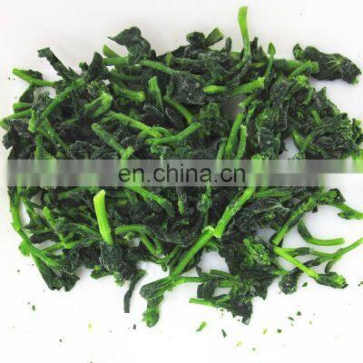 New crop 2022 Fresh vegetables IQF  Rape flower 2-4cm 3-5cm Frozen  Rape Flowers fo sale