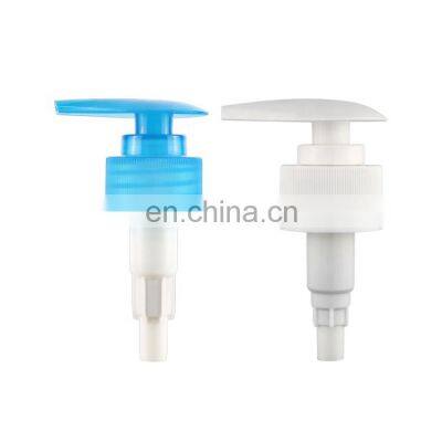 Cosmetic Jar Liquid Soap Dispenser Pump Glass Lotion Bottle Plastic Manufactory Wholesale Shampoo 28-400 Dark Blue White