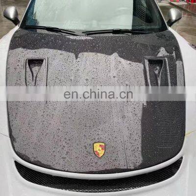 Runde FRP Or Half Carbon For Porsche 911-991.2 Upgrade GT3RS Style Body Kit Front Rear Bumper Lip Side Skirt Fender Hood Spoiler photo-4