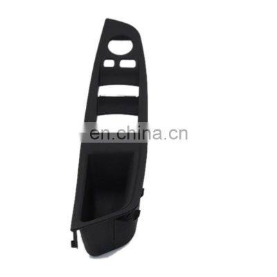 LHD 1pcs for 2010-2016 BMW 5 Series F10 F18 Car Front Rear Right Left Interior Door Handle Inner Door Panel Pull Trim Cover photo-2