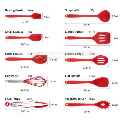 Factory Wholesale Silicone Kitchen Utensil Set Cooking Tools Silicone Kitchen Accessories photo-4