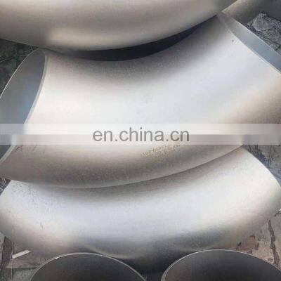 SS304 60 90 degree stainless steel threaded flange elbow