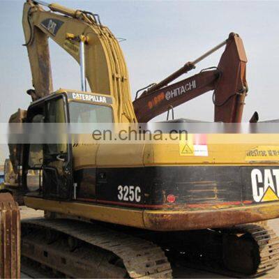 used caterpillar 325C crawler excavator in China, cat 325C excavator for sale