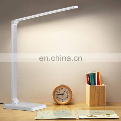 USB Long Arm Eye Protection Working Table Lamp Dimming Three Dimming Color Desk Lamp