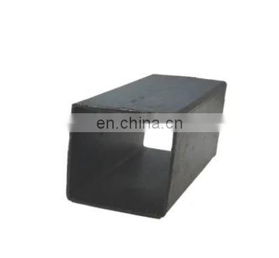 Black Hollow Section Carbon Steel Q235 Square 304 Tube Square Hollow Pipe galvanized steel