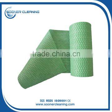 [soonerclean] Colorful Wave Fastness Nonwoven Dish Cloth