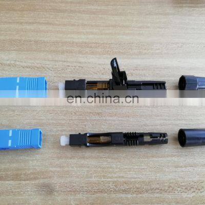 High Quality Fiber Quick Field Assembly Scupc Sc/apc FTTH Optical Fiber Fast Connector for Ftth Drop Cable photo-2