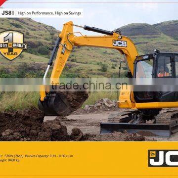 JCB JS 81TRACKED EXCAVATOR