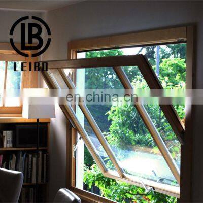 Good looking and practical aluminum middle swing window is ventilated, breathable and durable