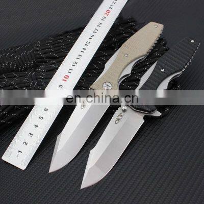 Camping Survival Hunting Tactical Pocket Folding Knife 9Cr14Mov Blade G10 Handle Fishing Outdoor Knife Jackknife EDC Hand Tools