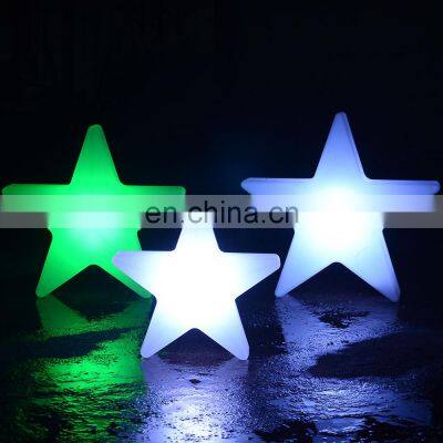 Christmas star tree topper /RGB or single color IP54 waterproof fairy pathway solar garden lights led patio decorative lamp