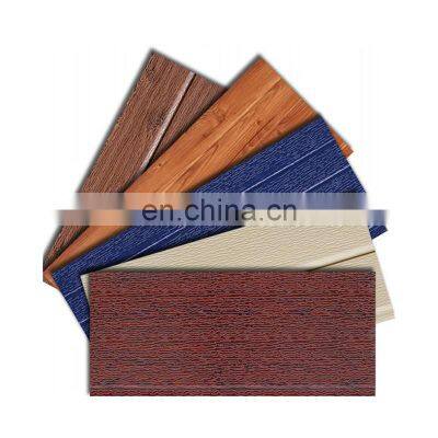 16mm insulation metal PU sandwich pane cheap interior wall paneling galvanized steel interior wall panel