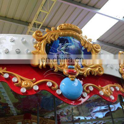 Cheap Children Fairground Ride Indoor Merry go Round for Sale photo-4