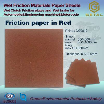 Wet Friction Materials Paper Sheets photo-3