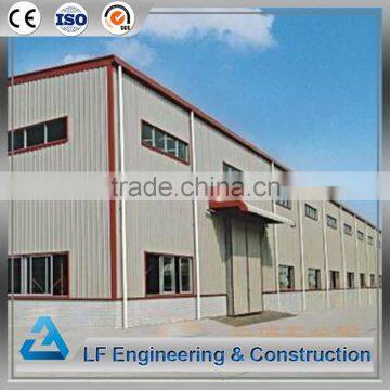 Hot dipped galvanized steel structure prefabricated warehouse