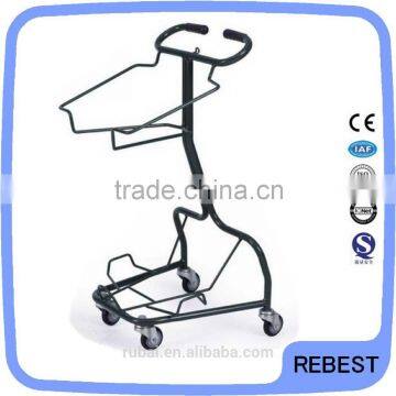 Hot product shopping metal push cart