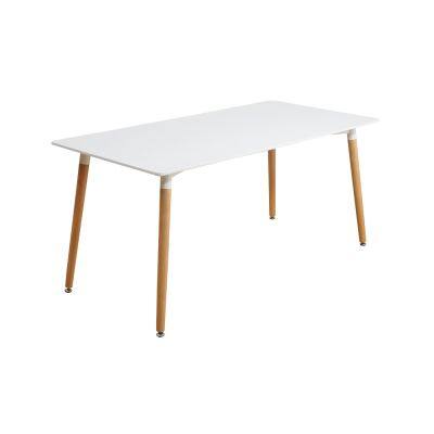 MDF Table Top with Metal Legs Dining Table