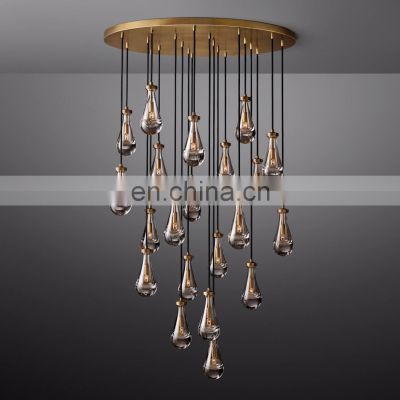 hardwar led ceiling lamps modern design luxury chandelier ceiling light for home living room  bedroom restaurant decoration