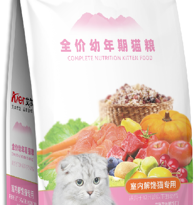 Complete nutrition Kitten food（Perfect savor indoor cats only）