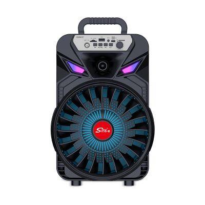 ZQS8167 sell well subwoofer 20W power single 8 inch speaker wireless bass sound bluetooth speaker