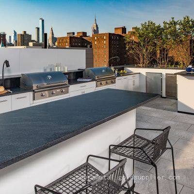 304/316 Stainless Steel Outdoor Kitchen Cabinets With Barbecue photo-4