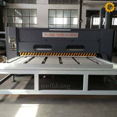 Semi-automatic Carton Printer Slotter Die Cutter Machine | WELLDOING