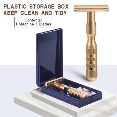 Classic Safety Razor for Men Aluminum Alloy Material High Quality Factory Whosale