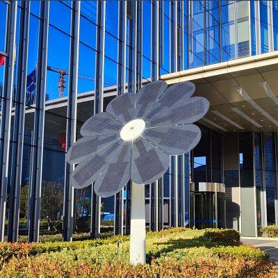 Solar Sunflower Dual-Axis Sun-Tracking Photovoltaic Power Generation System photo-5