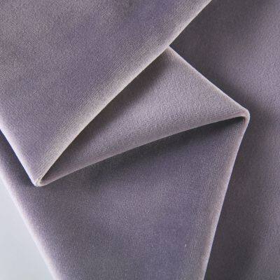 Surface de canapé en tissu velours hollandais 300GSM avec diverses couleurs, textiles pour meubles de maison