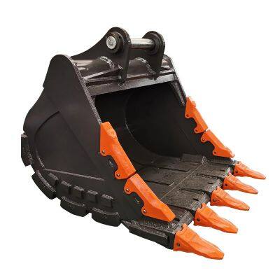 Facotry Supply High Quality Excavator Rock Bucket for Volvo EC210 EC220 Machine 1.0CBM Rock Digging Buckets photo-2