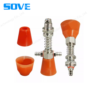 Robot Vacuum Suction Cup Manipulator Triangular Polygonal Rhomboid Conical Circular Nozzle for Injection Molding Machine Plastic Material photo-5