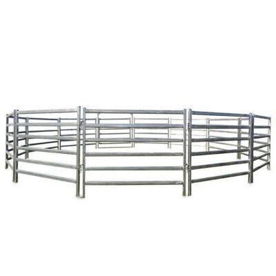 Heavy Duty Wholesale Bulk Galvanized Livestock Farm Yard Cow Cattle Corral Panels for Sale photo-5
