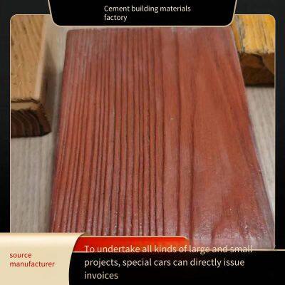 Assembled Wood-like Concrete Walkway Boards, Precast Outdoor Cement Wood-grained Floorings, and Boardwalk Boards for Parks and Scenic Areas photo-3