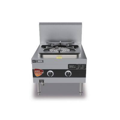 Self-aspirated Single Burner Low Stock Pot Stove