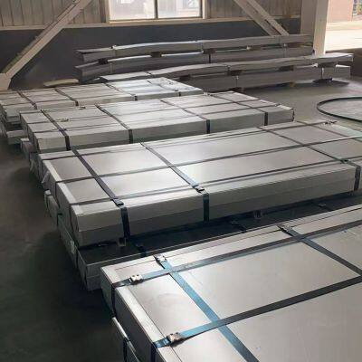 ASTM/EN Standard Regular Spangle Hot Dipped Galvanized Steel Sheet Thickness: 0.12mm to 8.0mm Wide Stock photo-5