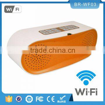 Multifunction rechargeable colorful wireless app controller 2015 new products wifi speaker